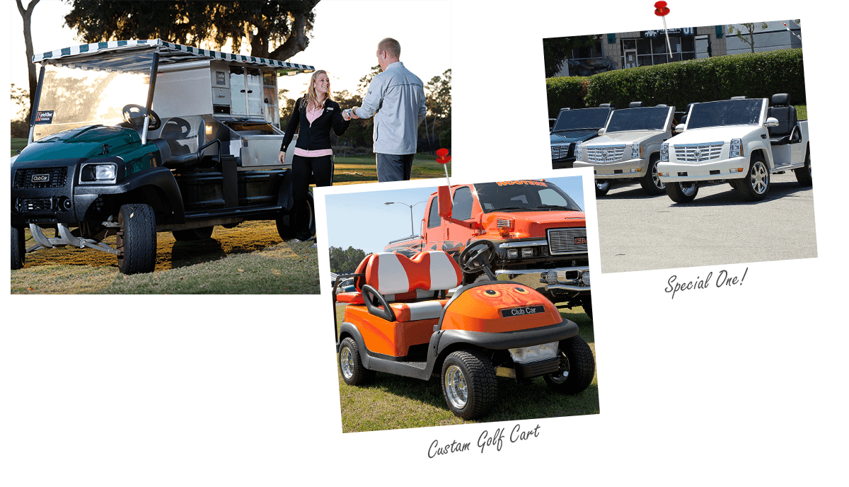 オリジナルゴルフカート、カスタムゴルフカート